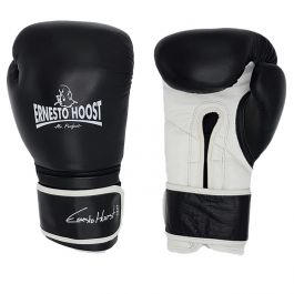 Ernesto Hoost Leather Kickboxing Gloves Black