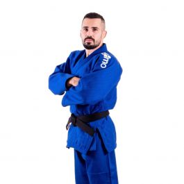 Wazari Competition Judo Suit Blue Slim Fit