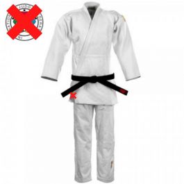 2019 Non-approved Judo Suit Slim Fit White